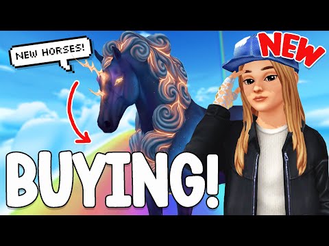 *BUYING* NEW SERENUS & BRONTE MAGICAL HORSES IN STAR STABLE!!