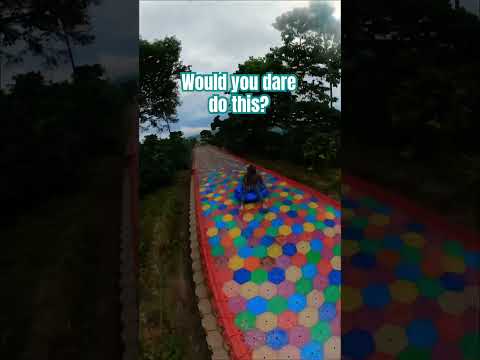 🌈Scary Rainbow Slide in El Salvador 🇸🇻