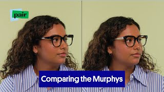 Comparing Pair Eyewear's The Murphy to the Metal Temple Murphy