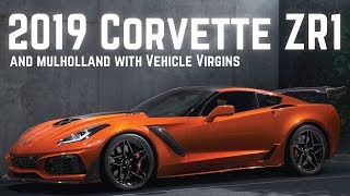 2019 Chevrolet Corvette ZR1 Startup and Ripping up Mulholland in a C7 Z06