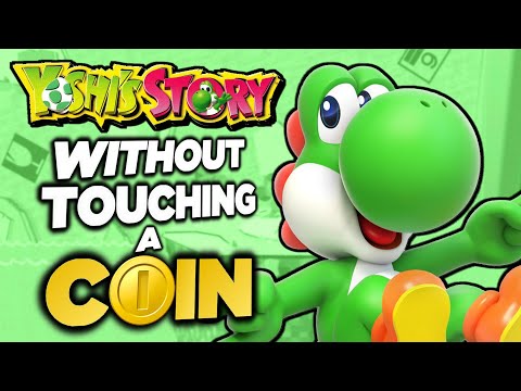 Can we beat Yoshi Story WITHOUT TOUCHING A SINGLE COIN?