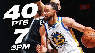 Stephen Curry Drops 40 Points vs Nets! | March 6, 2025