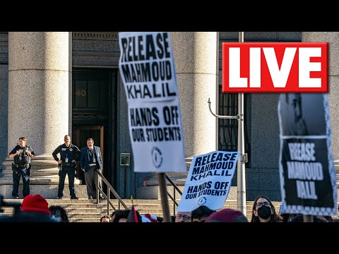 Mahmoud Khalil deportation hearing | 🔴 WATCH LIVE