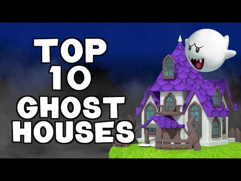 Top 10 Ghost House Levels in MARIO GAMES!