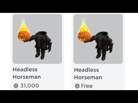 Roblox MESSED UP.. (Headless Horseman)