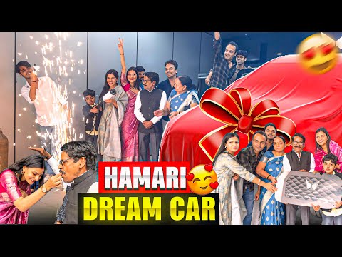 2nd DREAM-car पूरा परिवार emotional-देवरानी-जेठानी कौन बड़ा है आज पता चला-पूरा showroom देखने लगा