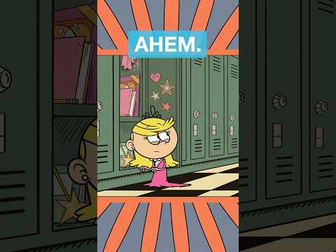 You never know what’s going to be in a Loud House locker! 📚 #shorts