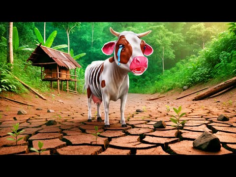 Thin Skeleton Cow Rescue! 🐮💀 Can the Magical Monkey Save the Day | Epic Adventure?