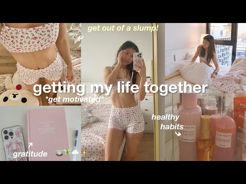 getting my life (back) together 🍵🧚🏻 morning routine, reset routine, self care & aesthetic vlog