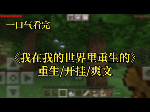 一口气看完《在我的世界里重生的》：张开双眼 我居然重生到我房子刚建造好的时候！