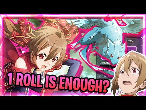 [SAOUB/ARS]1 ROLL is enough for the small TIDDIES?! - Sword Art Online Unleash Blading