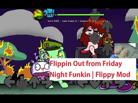 Flippin Out from Friday Night Funkin | Flippy Mod. Super Super Fast