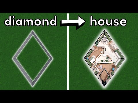 Building a DIAMOND house in Bloxburg!