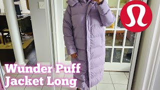 lululemon Wunder Puff Jacket Long Review - Worth It?