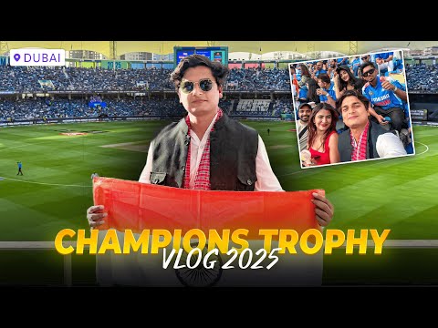 Hum Jeet Gaye 😭 🇮🇳 | Champions Trophy Final 2025 Vlog| Bihari Ladka