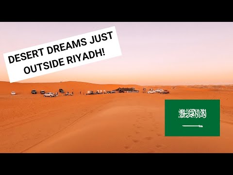 SAND DUNE DESERT HIKING TOUR FROM RIYADH! With Hike Mania Club! | Riyadh Vlog!