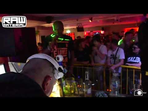 NICKY BLACKMARKET -  BASSMAN FEARLESS & JUICEMAN - LIVE AT RAW MATERIAL