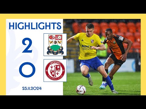 Barnet 2-0 Woking | Match Highlights