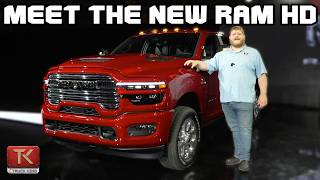 Meet the NEW 2025 Ram HD - Big Power, New Transmission & a Fresh Face!