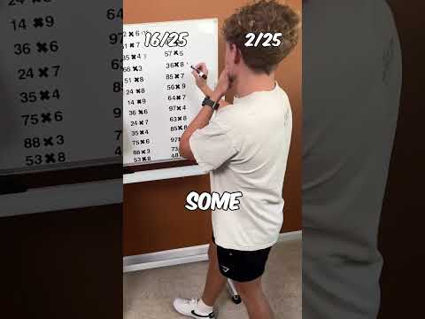 Ryan Trahan Vs Human Calculator