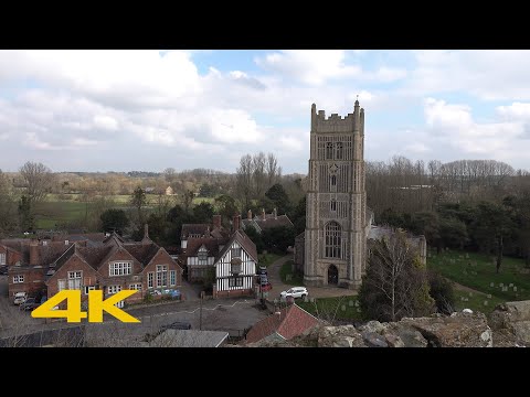 Eye Walk: Town Centre & Castle【4K】