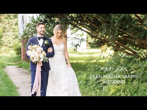 Myla + Jon's Glen Magna Farm Wedding Trailer Wedding Film