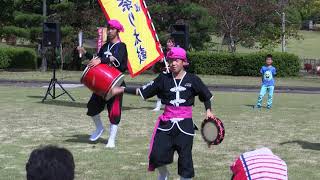 沖縄の伝統芸能エイサー「六調節」琉球國祭り太鼓 福井支部