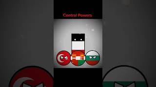 Allied Powers vs. Central Powers | IB:@clooterr | #country #countryballs #history