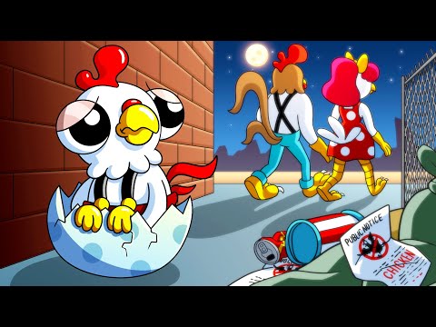 CLUCKY: ABANDONED AT BIRTH... (Cartoon Animation)