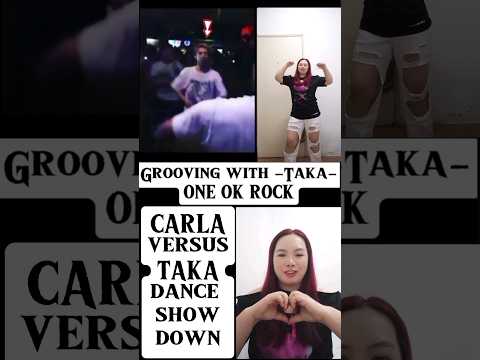 ONE OK ROCK [Dance showdown with Taka] #oneokrock #taka #grooving #funny #shorts #trending