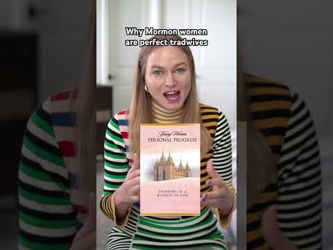 You’re taught to be submissive straight out of the womb 😳🙄 #tradwife #exmormon #lds