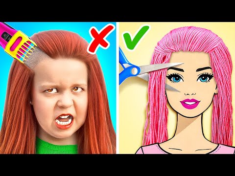 Don't Cut My Hair! 💇‍♀️ *Cardboard Hair Salon And Other Paper Crafts*