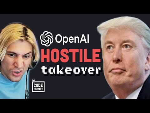 Elon Musk attempts hostile takeover of OpenAI | xQc Reacts