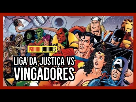 LIGA DA JUSTIÇA VS VINGADORES | PANINI COMICS INFELIZMENTE AINDA NÃO PODE SER REPUBLICADO.