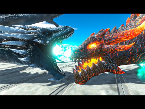 MOD DRAGON vs. REAL DRAGON - Animal Revolt Battle Simulator