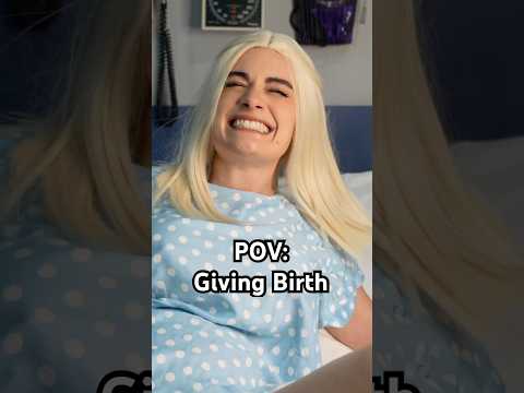 POV: Giving Birth. Part 9. #skit #comedy #funny #doctor