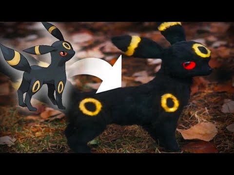 I made a REALISTIC Umbreon l DIY Pokémon Art Doll