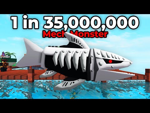 I Caught RAREST 1 in 35,000,000 Fish in Roblox! (Go Fishing)