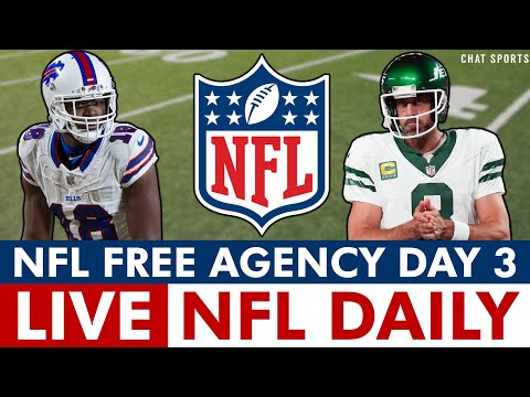 NFL Free Agency 2025 LIVE - Day 3: Latest Signings Ft. Aaron Rodgers, Cooper Kupp & Russell Wilson