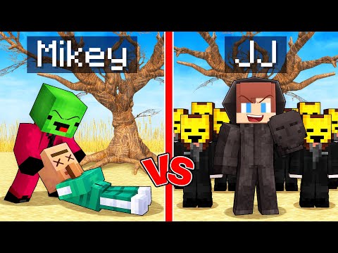 Mikey POOR vs JJ RICH Job Survive Battle in Minecraft (Maizen)