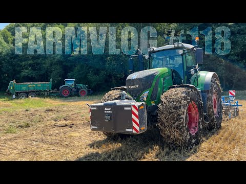 FARMVlog #118 - Rozmetáme hnůj na pole, kde bude po kypření následně zasetá meziplodina | FENDT 828