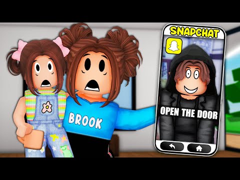 Our SNAPCHAT STALKER Followed Us HOME In Roblox LifeTogether!!