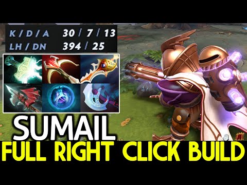 SUMAIL [Sniper] Full Right Click Build is Insane No Mercy 30 Kills Dota 2