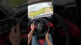 The Tundra TRD Pro's Hybrid Engine is Perfect for Driving in Dirt (POV Drive #shorts)