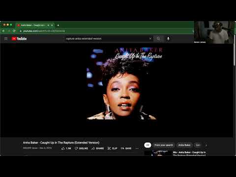 Anita Baker  - Rapture (Review/Reaction)