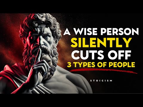 A Wise Person Silently Cuts Off 3 Types Of People | Marcus Aurelius Stoicism