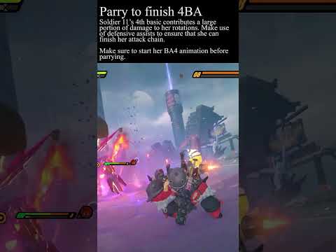 Soldier 11 Files #8 - Parry to Finish 4BA #zenlesszonezerogameplay #gametips #soldier11 #gameguide