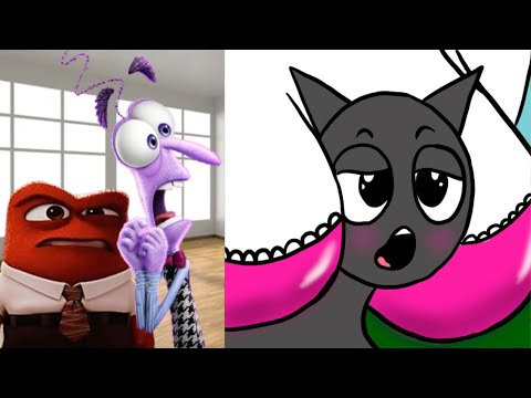 Sprunki Incredibox | PINKI and GRAY react to SUS TikToks