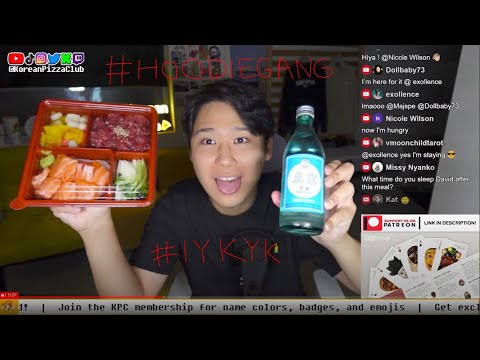 Raw Beef & Fish, Soju Mukbang / Full Reveal of my Finances / #HoodieGang | KPC LIVE