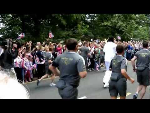 Olympic Flame 1st July 2012 Coventry